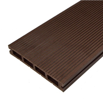 Pardoseala exterior tip compozit (WPC), Decolandia, culoare cafeniu, dimensiuni2900x150x25/25 mm Pardoseala exterior tip compozit (WPC), Decolandia, culoare cafeniu, dimensiuni2900x150x25/25 mm
