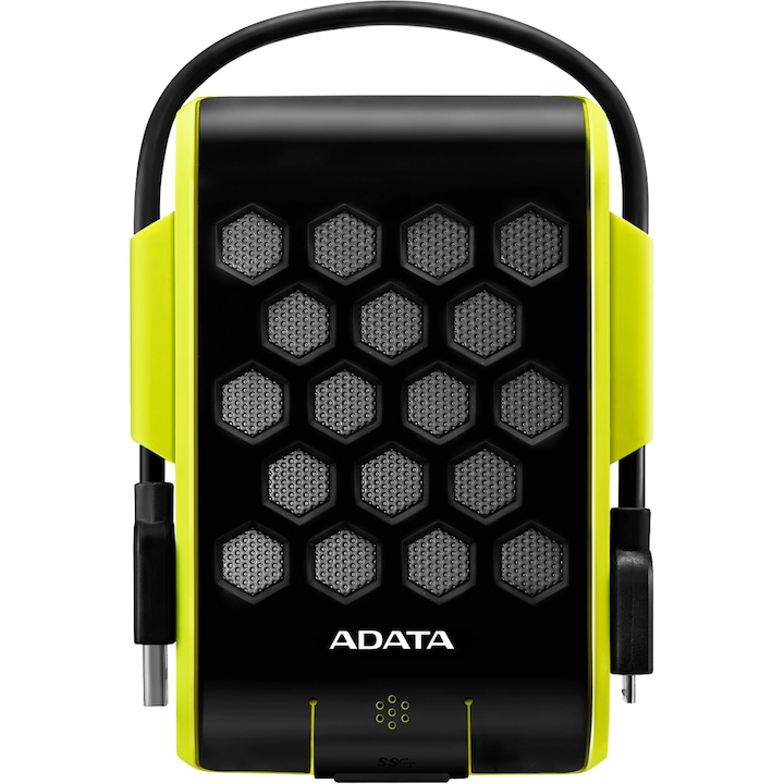 ADATA HD720 1TB külső merevlemez, 2.5", USB 3.0, Zöld