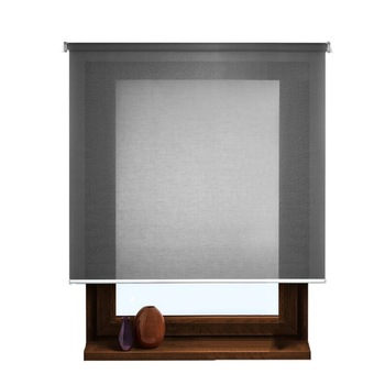 Rolete textile Top Design NS-2, Rulou semi-transparent, culoare gri, dimensiuni panza 45 cm x 160 cm Rolete textile Top Design NS-2, Rulou semi-transparent, culoare gri, dimensiuni panza 45 cm x 160 cm