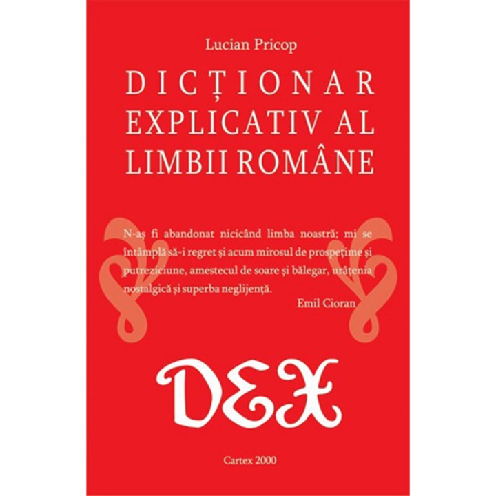 DEX scolar. Dictionar explicativ al limbii romane, Lucian Pricop