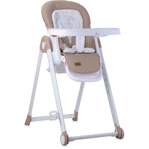 Scaun Lorelli de Masa Reglabil Party cu Cadru din Aluminiu, Colectia 2020, Beige Leather