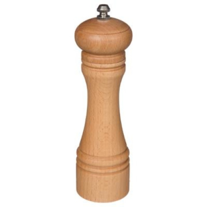 Rasnita pentru sare/piper, lemn, mecanism ceramica, 20.5 cm