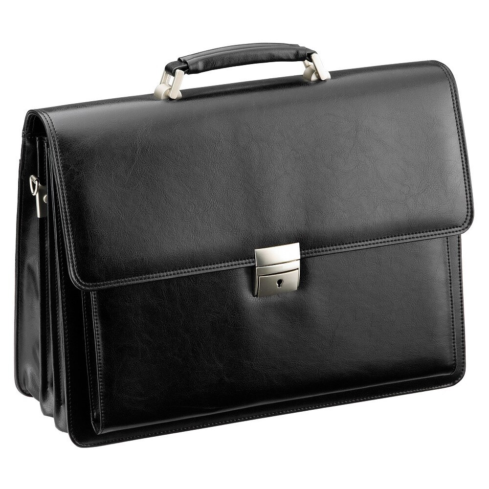 Servieta Documente, D&N, DN5065, Negru