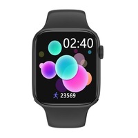 Ceas smartwatch iWO8 watch 5, OLED display, monitor de ritm cardiac, pedometru, IP67, android , pedometru, anti lost,negru