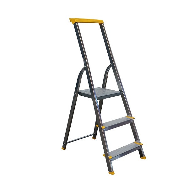 Scara aluminiu cu urcare pe un tronson cu suport scule 1943