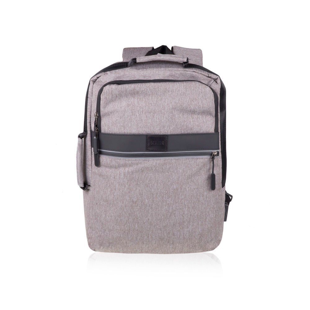 Rucsac barbati , Felice, Gri , 100 % Poliester, Casual