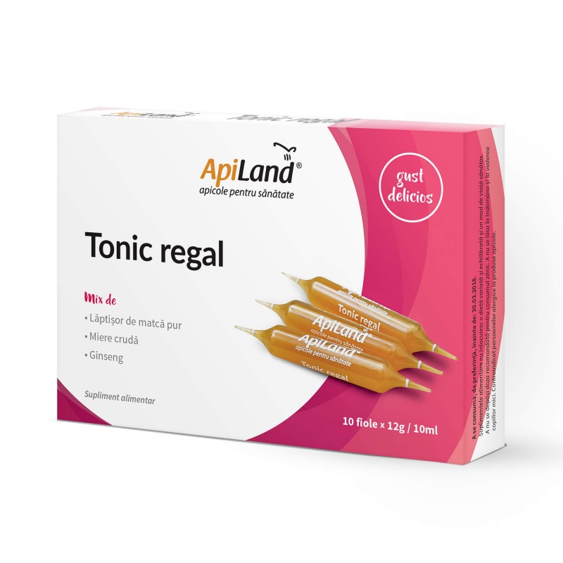 Tonic regal, ApiLand, 10 fiole x 12g