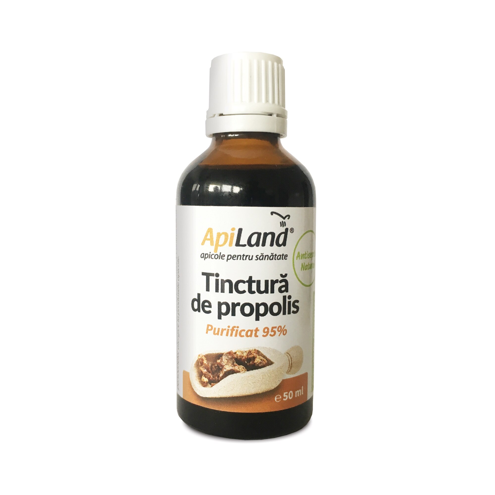 Tinctura de propolis purificat 95% ApiLand 50ml