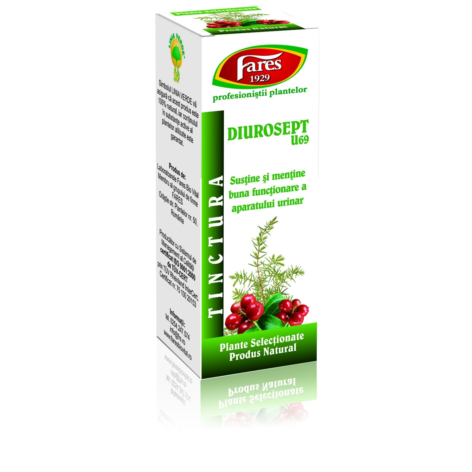 Diurosept U69, tinctura, 30 ml