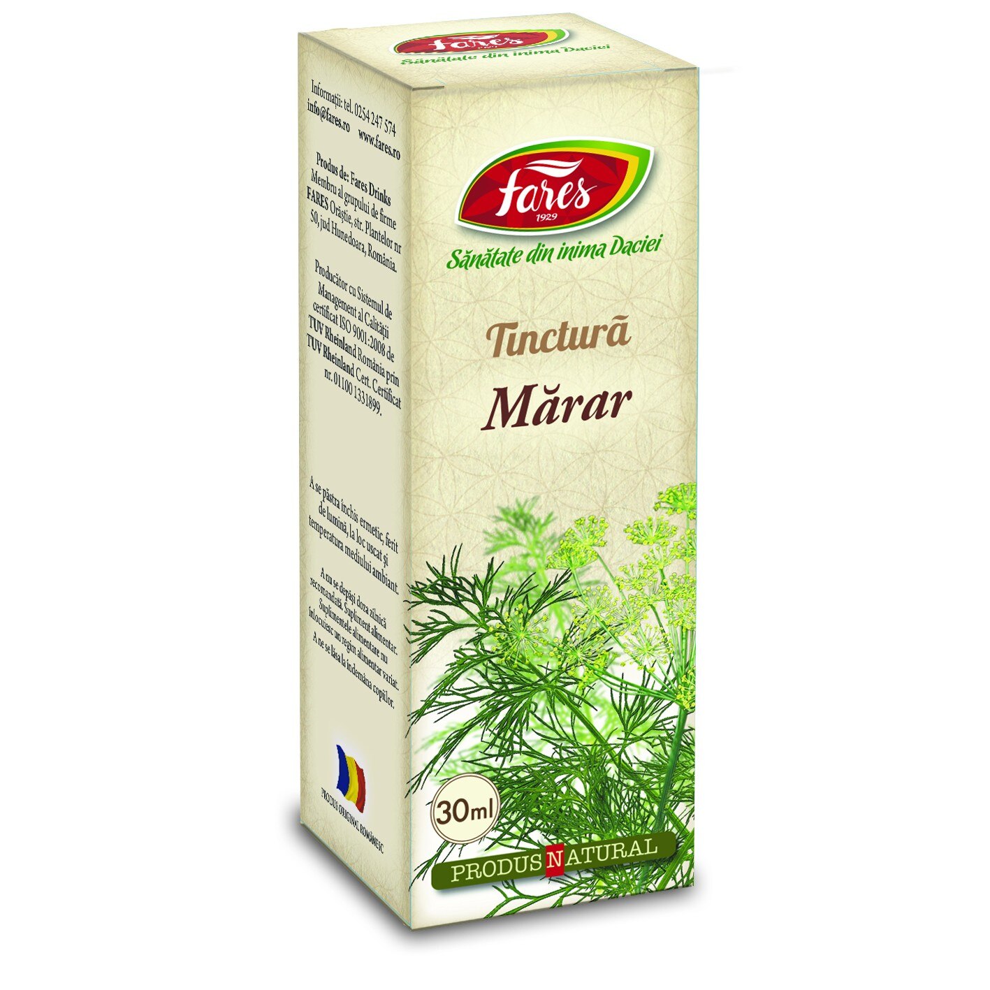 Marar, tinctura 30 ml
