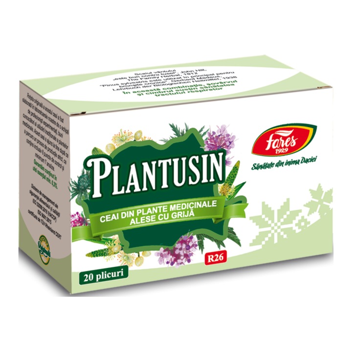 Plantusin ceai, 20 pliculete