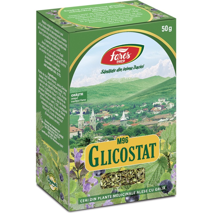 Ceai Glicostat cutie 50 gr