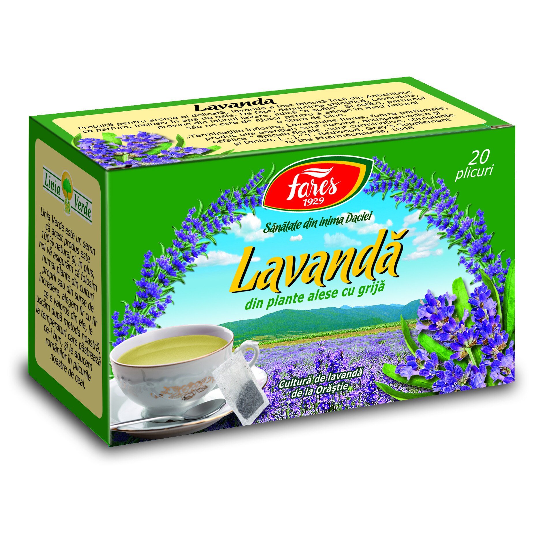 Lavanda, 20 pliculete