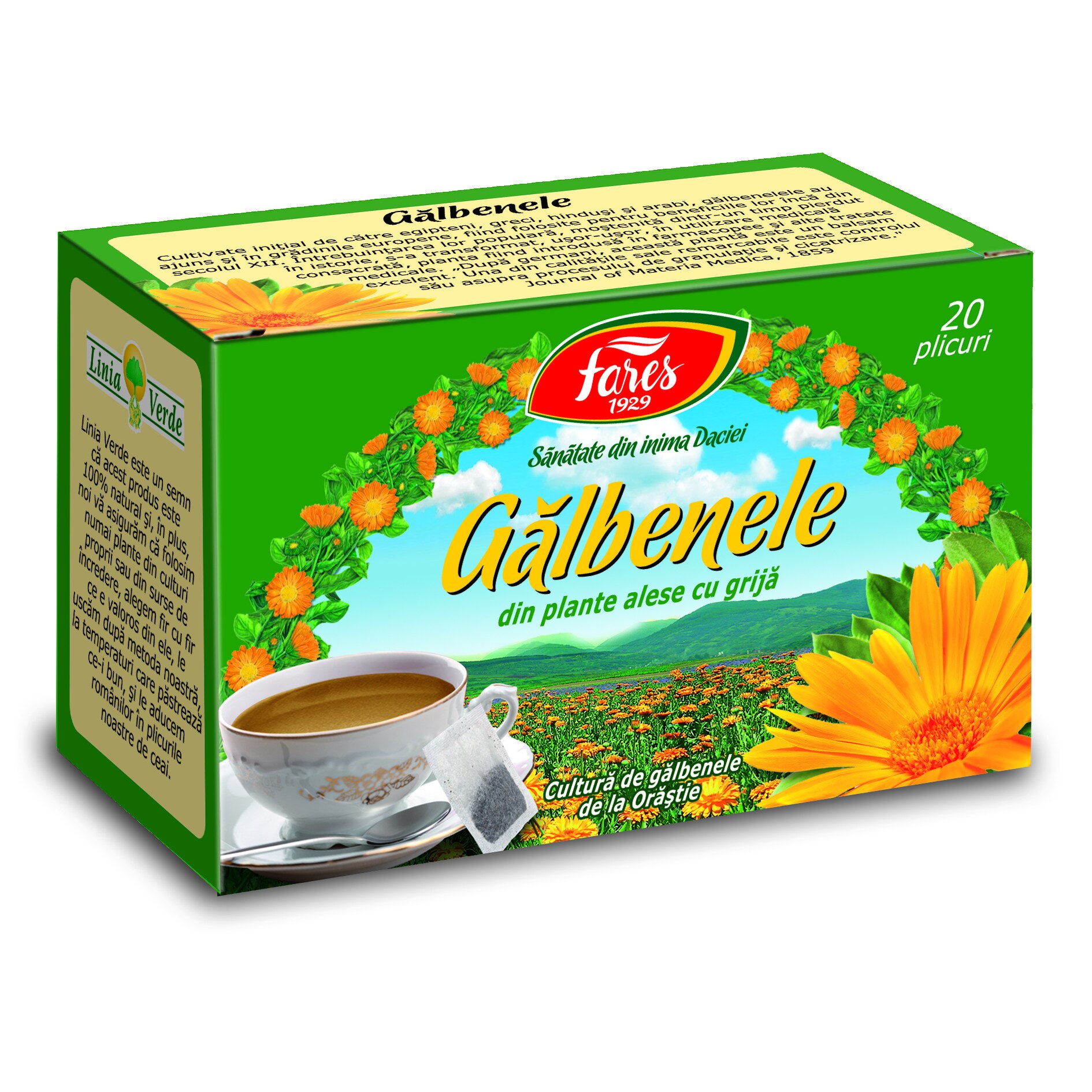 Galbenele, 20 pliculete