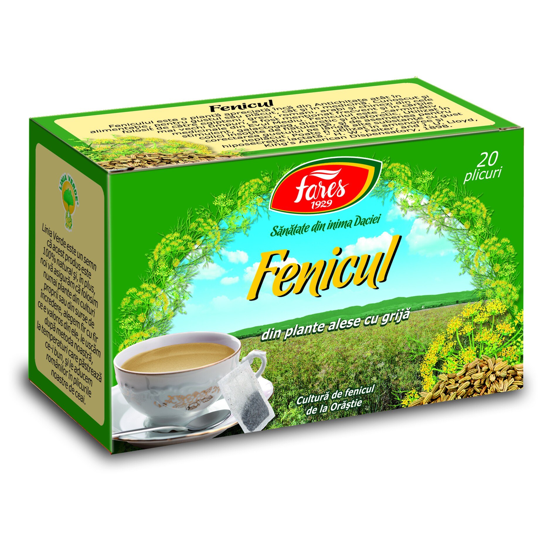 Fenicul, 20 pliculete