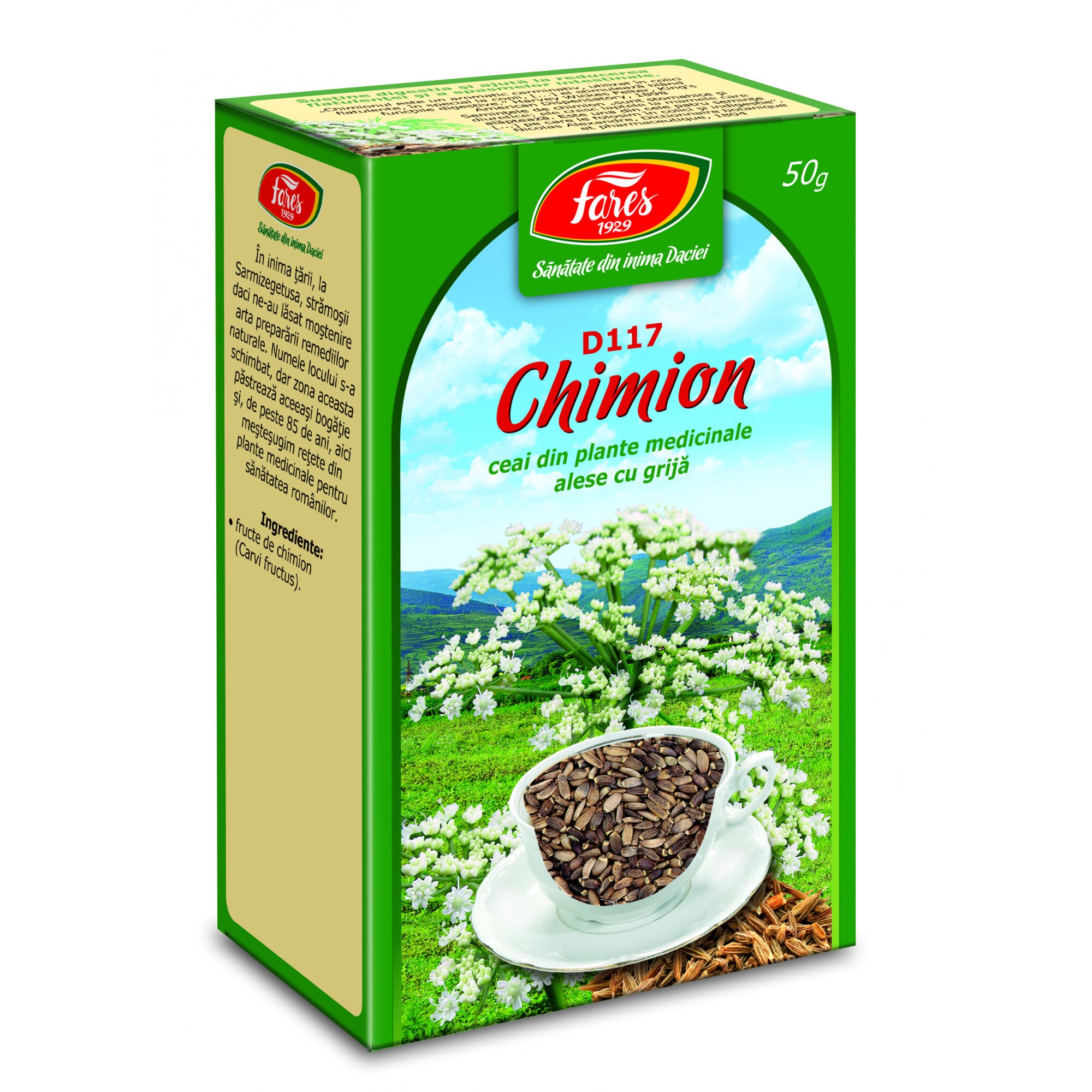 Chimion - fructe, ceai, punga a 50 gr