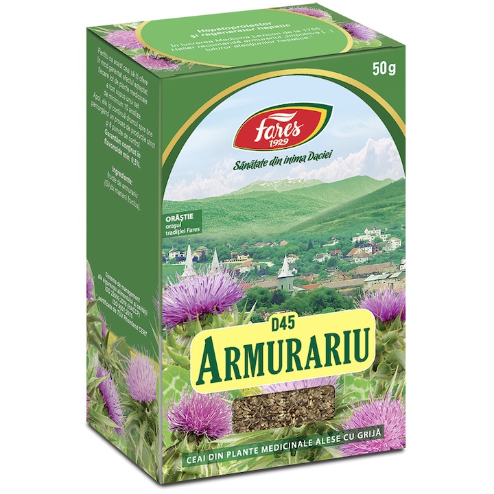 Ceai de Armurariu - fructe, 50 g, Fares