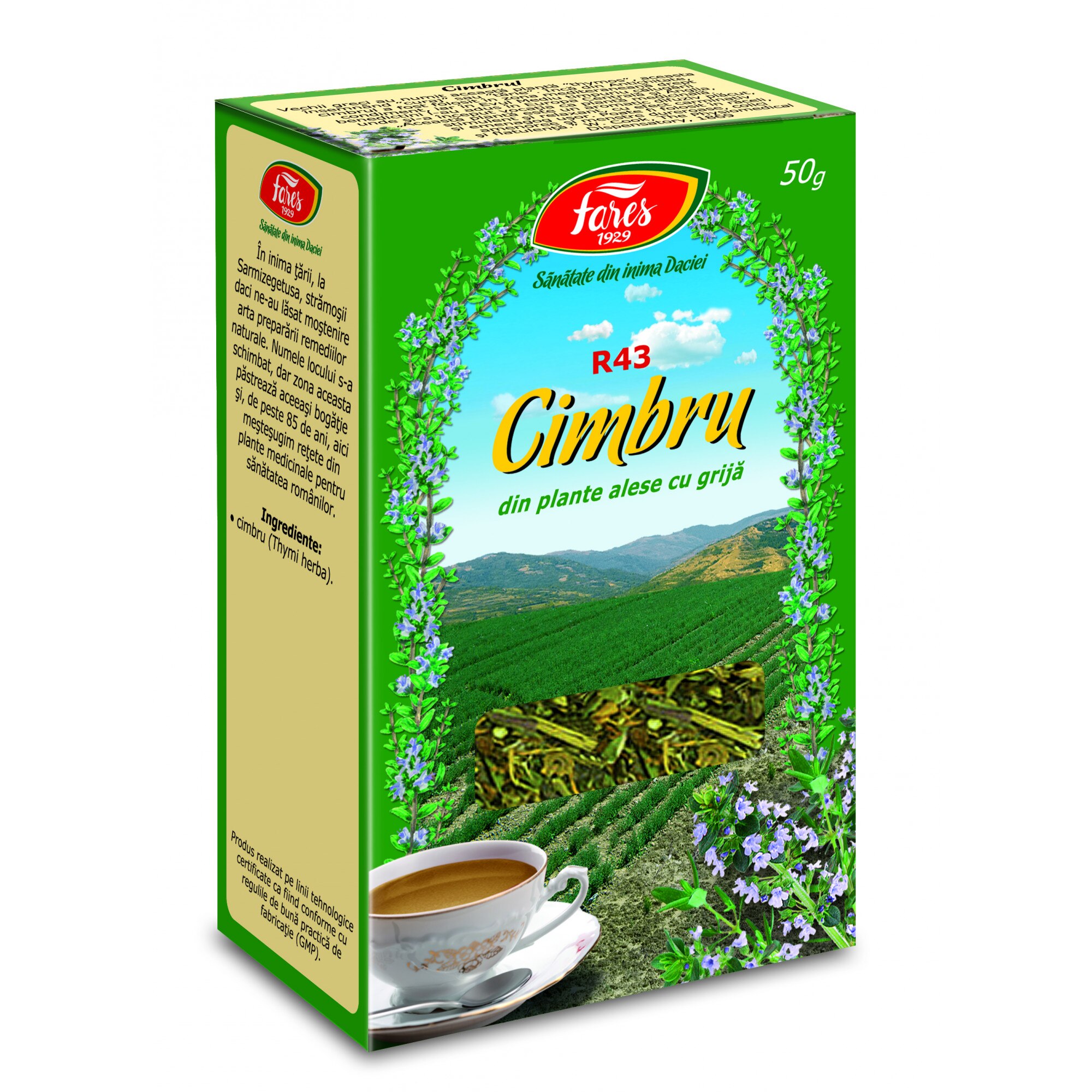 Ceai Cimbru Fares 50gr
