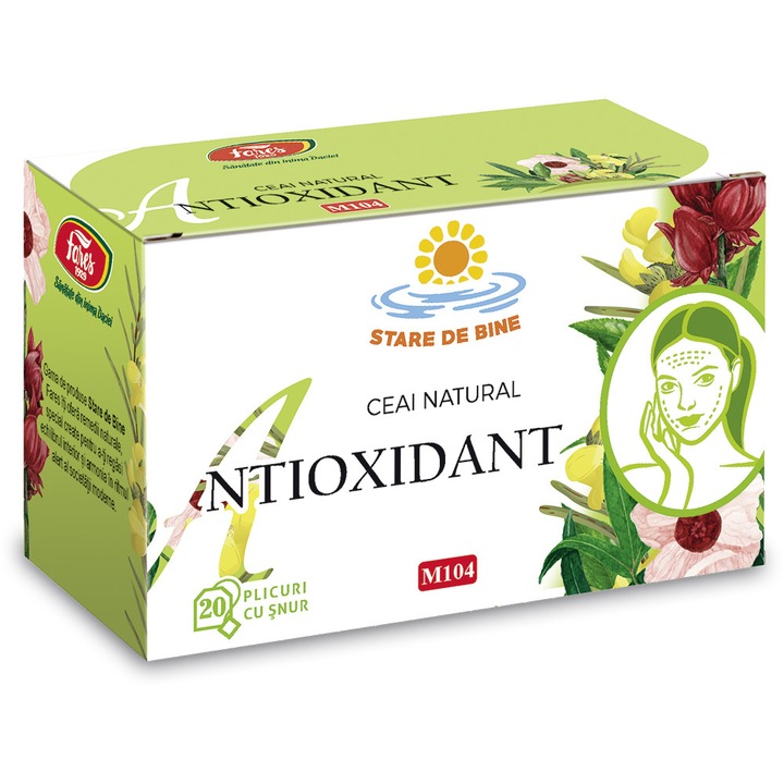Ceai Antioxidant 20 pliculete Fares