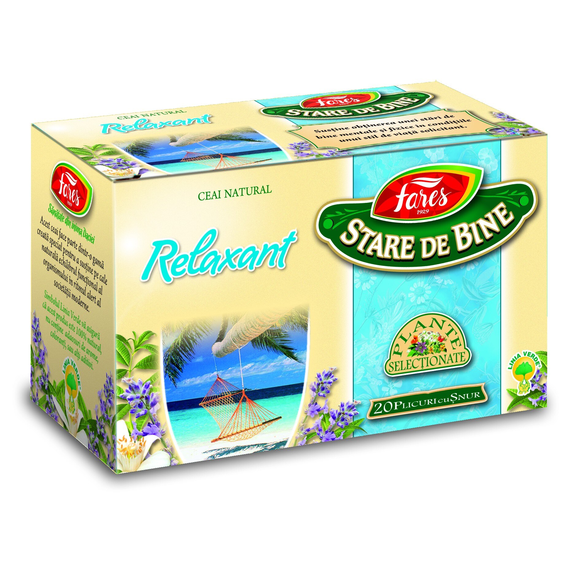 Relaxant, 20 pliculete cu snur