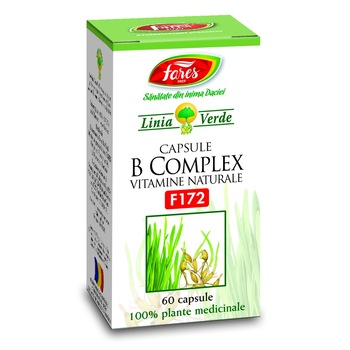 B complex vitamine naturale, 60 capsule B complex vitamine naturale, 60 capsule