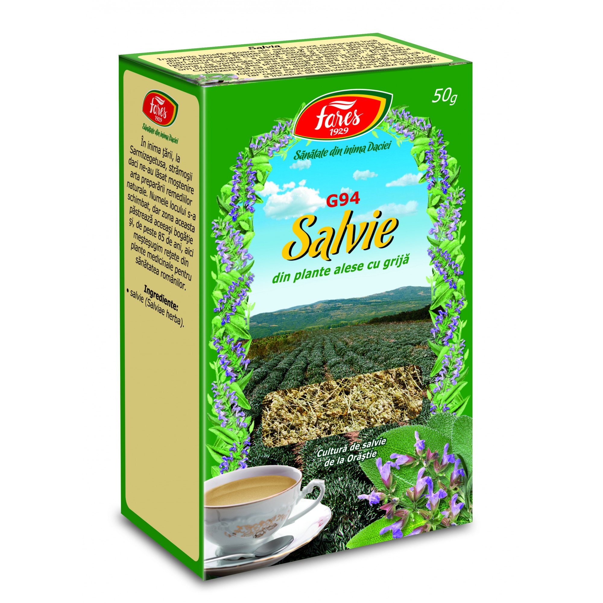 Salvie- iarba, punga a 50 gr
