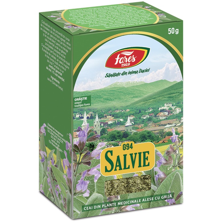 Salvie- iarba, punga 50 g, Fares