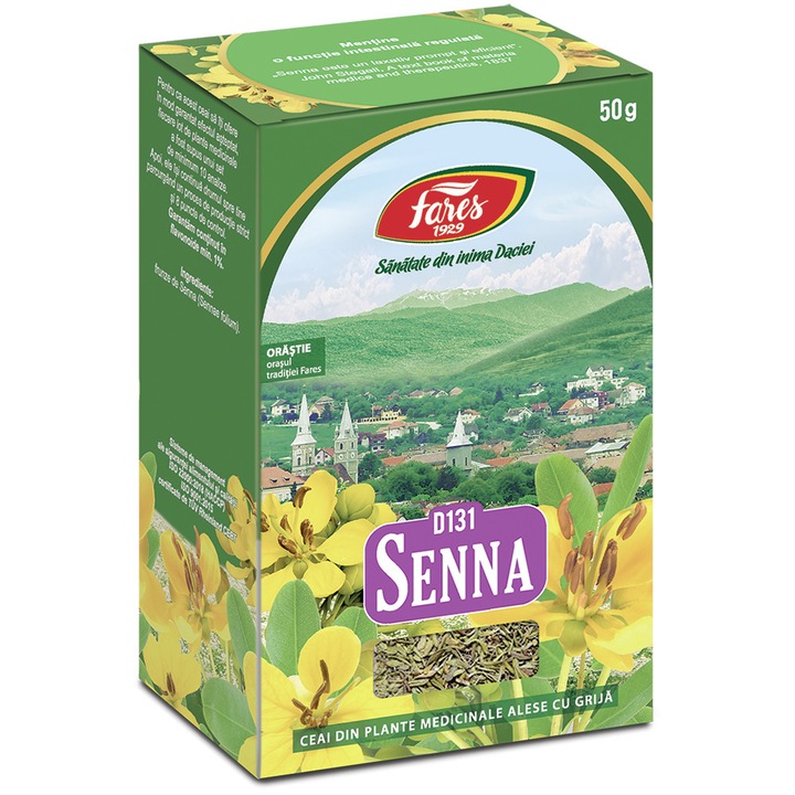 Ceai Frunze de Senna Fares 50gr