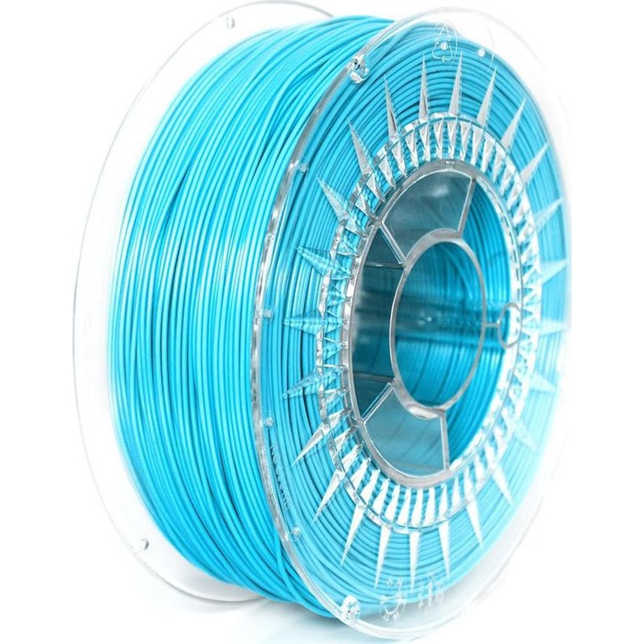 Filament PLA albastru 1.75mm, 1kg, Devil Design, imprimanta 3D