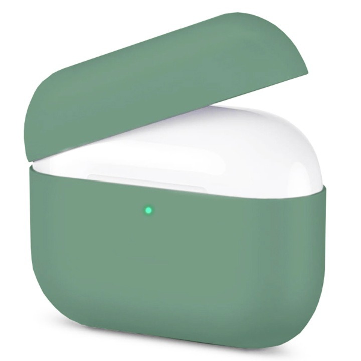 Tънък силиконов калъф за Airpods Pro Skinny Silicone Case, Green