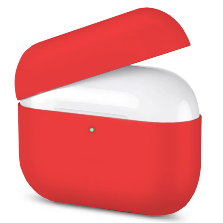 Tънък силиконов калъф за Airpods Pro Skinny Silicone Case, Red