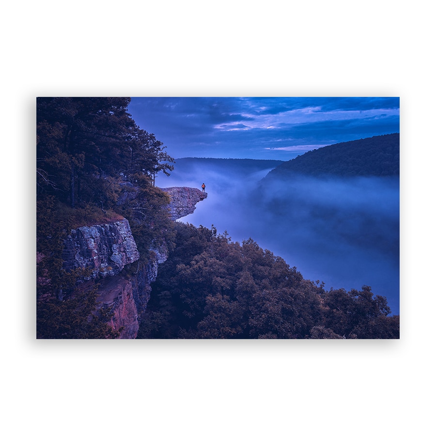 Tablou Canvas - Natura, Peisaj, Padure, Munte, 20 x 30 cm