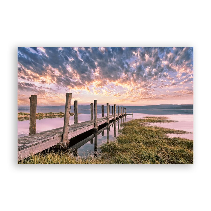 Tablou Canvas - Natura, Peisaj, Apus de soare, 20 x 30 cm