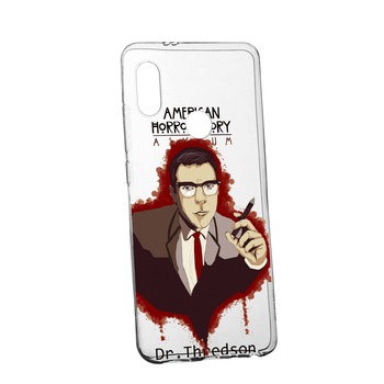 Husa de protectie American Horror Dr. Thredson, pentru Xiaomi Redmi S2 / Y2, rezistenta la uzura, anti-alunecare, din silicon Premium, 518 Husa de protectie American Horror Dr. Thredson, pentru Xiaomi Redmi S2 / Y2, rezistenta la uzura, anti-alunecare, din silicon Premium, 518