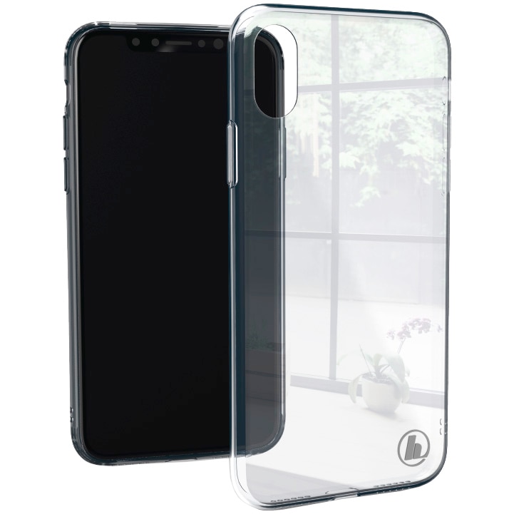 Carcasa de protectie Hama Glass pentru iPhone Xs Max, Transparent