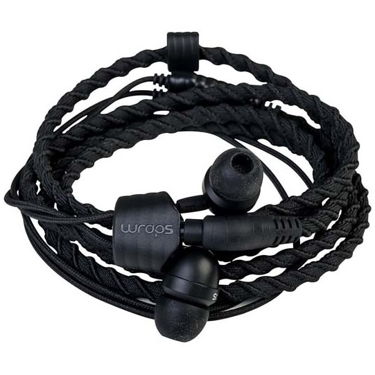 Casti In-Ear Wraps CBLK-V15M, Stereo Talk, Negru