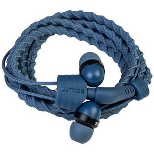 Casti In-Ear Wraps CDEN-V15M, Stereo Talk, Albastru