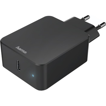 Incarcator USB Hama Qualcomm, PD 18W, 100-240 V, Negru Incarcator USB Hama Qualcomm, PD 18W, 100-240 V, Negru