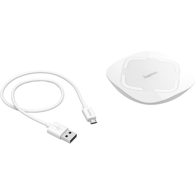 Incarcator Wireless Hama QI-FC5 wireless, Alb