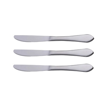 Set 3 cutite Elekom, Inox, Argintiu Set 3 cutite Elekom, Inox, Argintiu