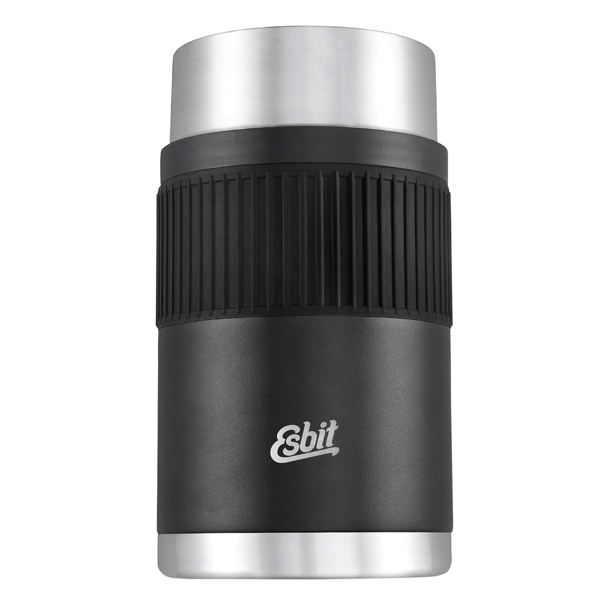 Termos mancare cu manson silicon Esbit Sculptor 1000 ml black FJ1000SC-SL-BK