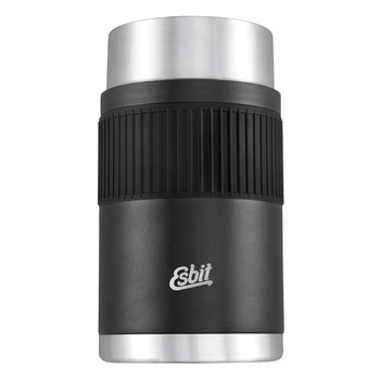 Termos mancare cu manson silicon Esbit Sculptor 1000 ml black FJ1000SC-SL-BK Termos mancare cu manson silicon Esbit Sculptor 1000 ml black FJ1000SC-SL-BK