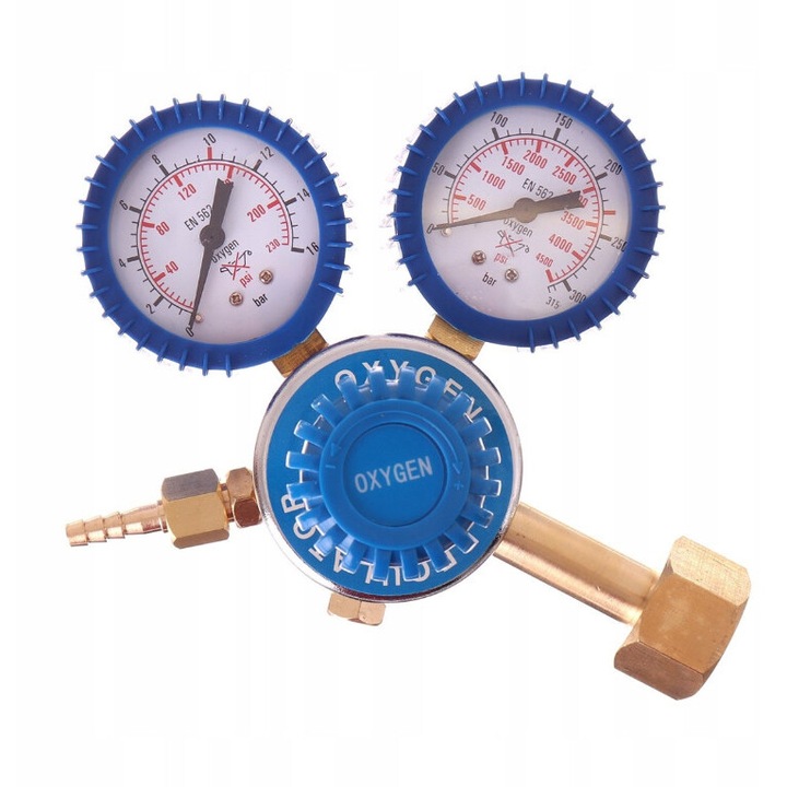 Reductor de presiune oxigen AI2074, 2 manometre