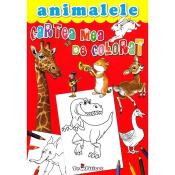 Cartea mea de colorat. Animalele Cartea mea de colorat. Animalele