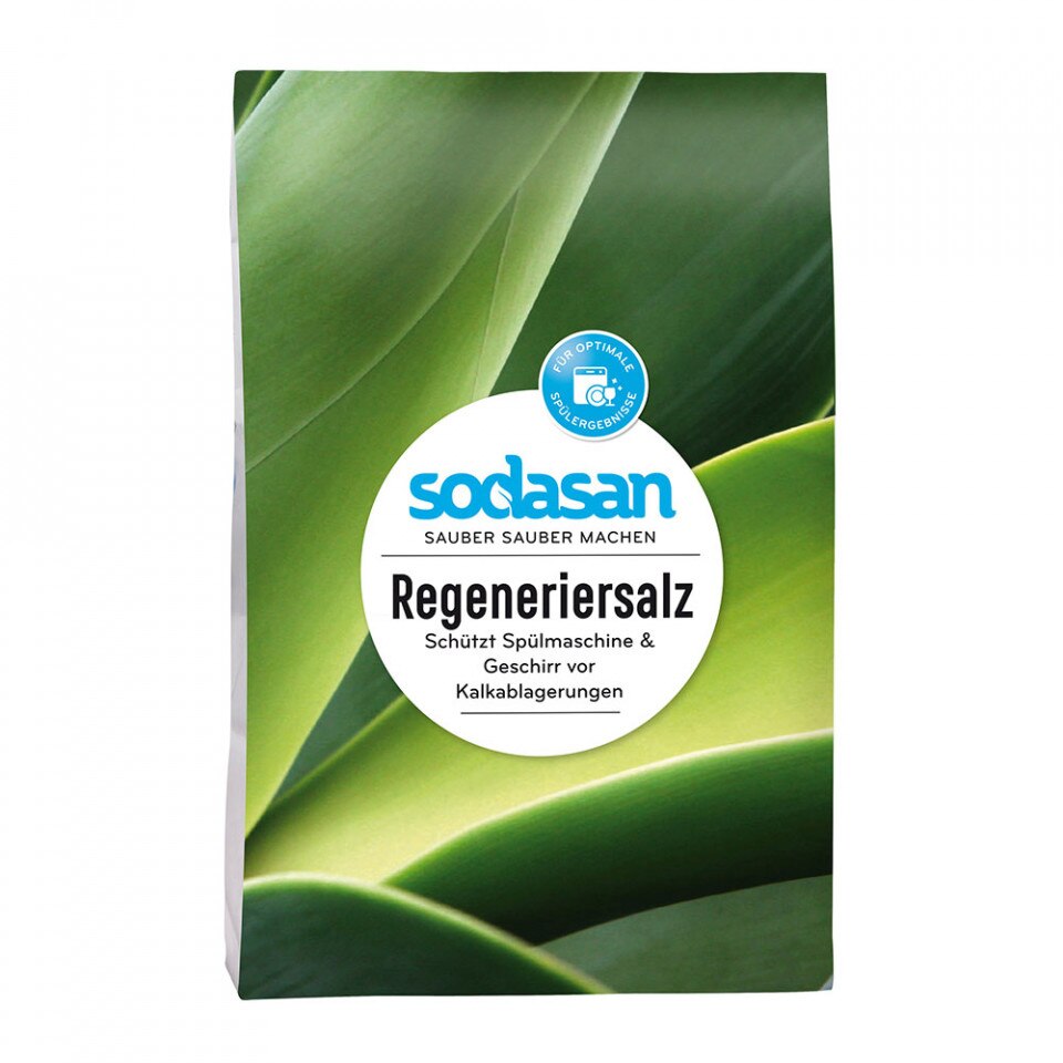 Sare regeneranta ecologica pt. masina de spalat vase, 2kg, Sodasan