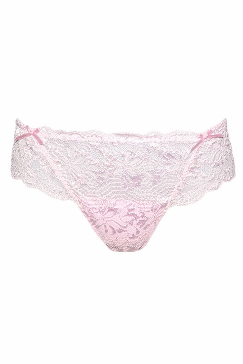 Tanga Venerastyle din dantela, Debute 24, roz, Roz prafuit