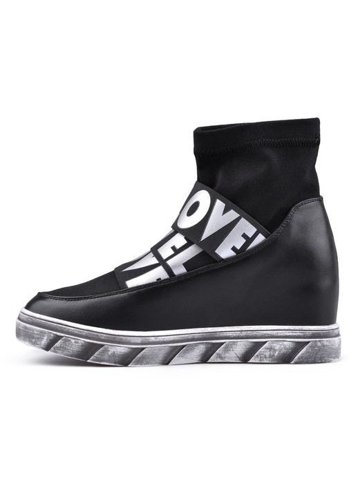 Pantofi sport pentru femei, Tendenz MDW1612, Negru, 39 EU