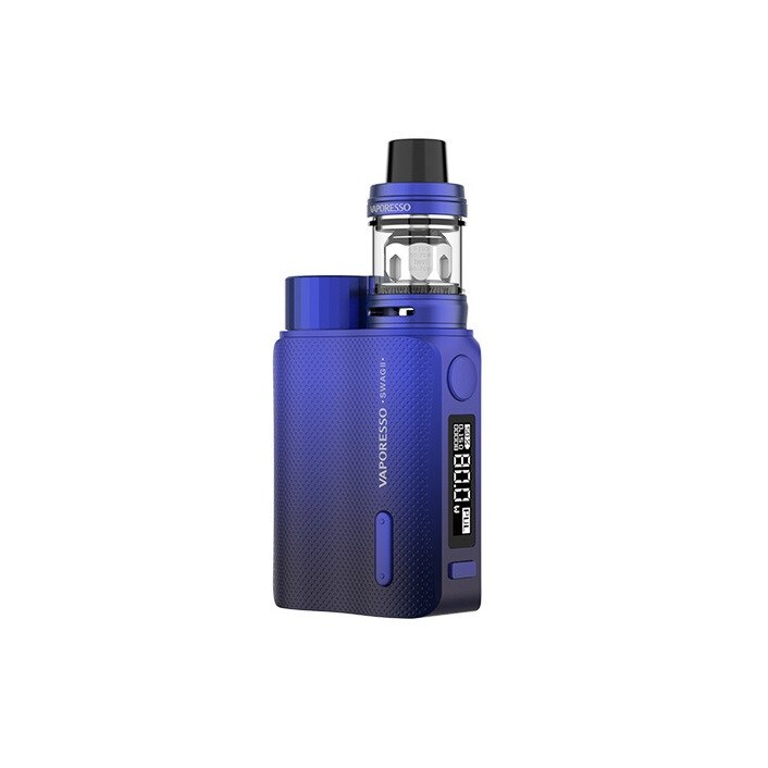 Kit Tigara Electronica Vaporesso Swag II ,Atomizor NRG PE ,80W ,3.5 ml ,Albastru