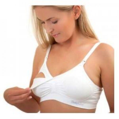 Sutien alaptat cu ioni de argint, alb, D80/85