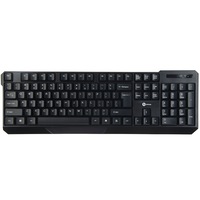 Tastatura A+ KO1, Wireless, Negru
